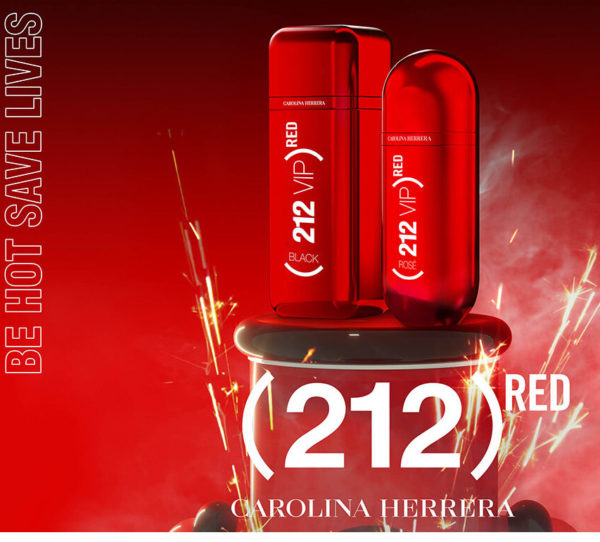 os perfumes 212 red da carolina herrea -