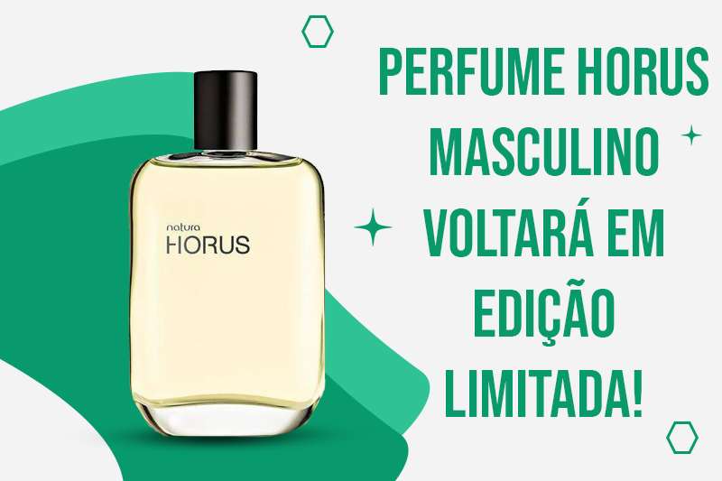 Perfume Horus masculino voltará! Natura relançará fragrância em edição limitada CAPA